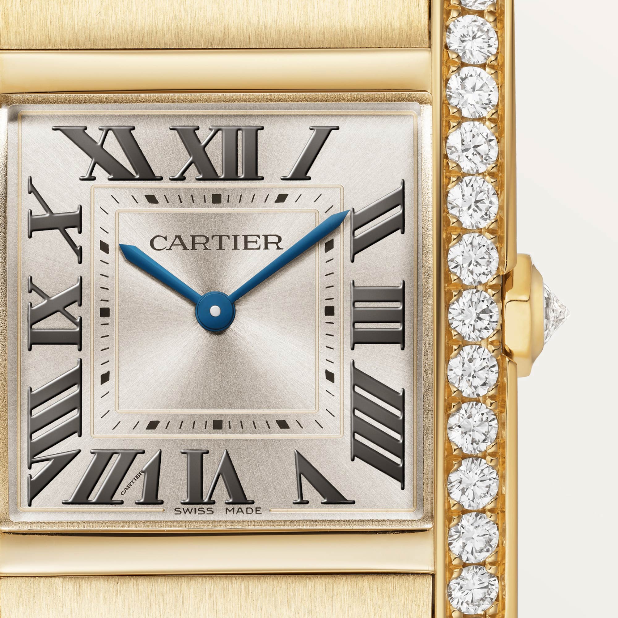 Cartier tank francaise outlet gold price